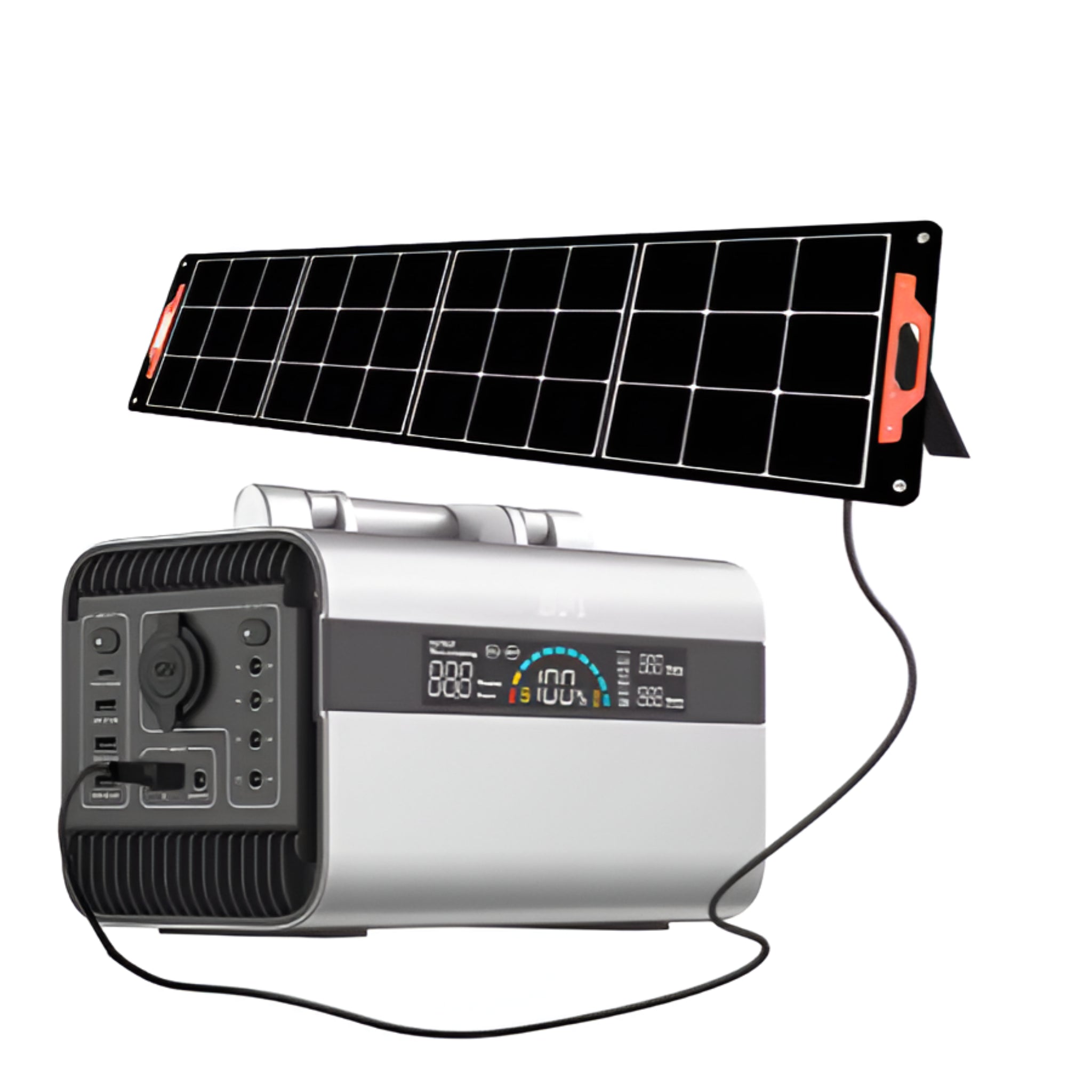AuroraVault Titanium 2500 Solar Generator Kit